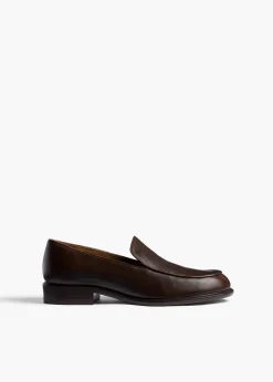 Miles Loafer in Vintage Brown Leather