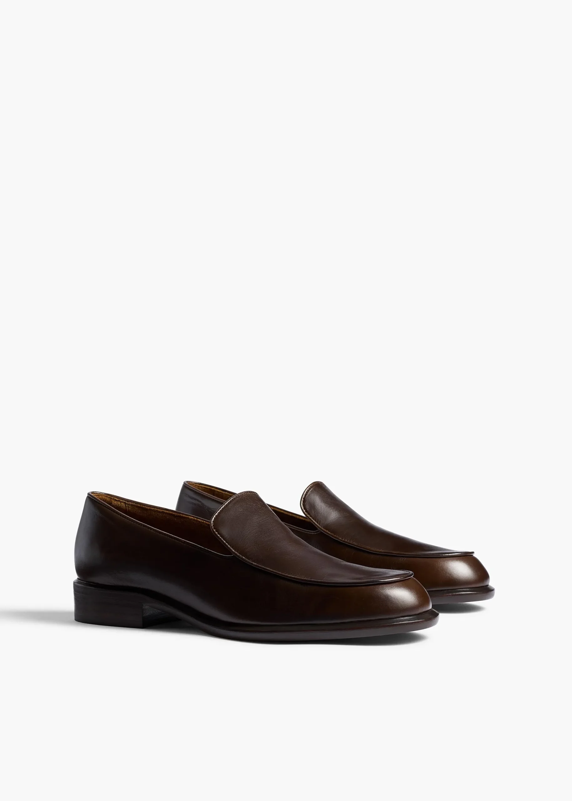 Miles Loafer in Vintage Brown Leather