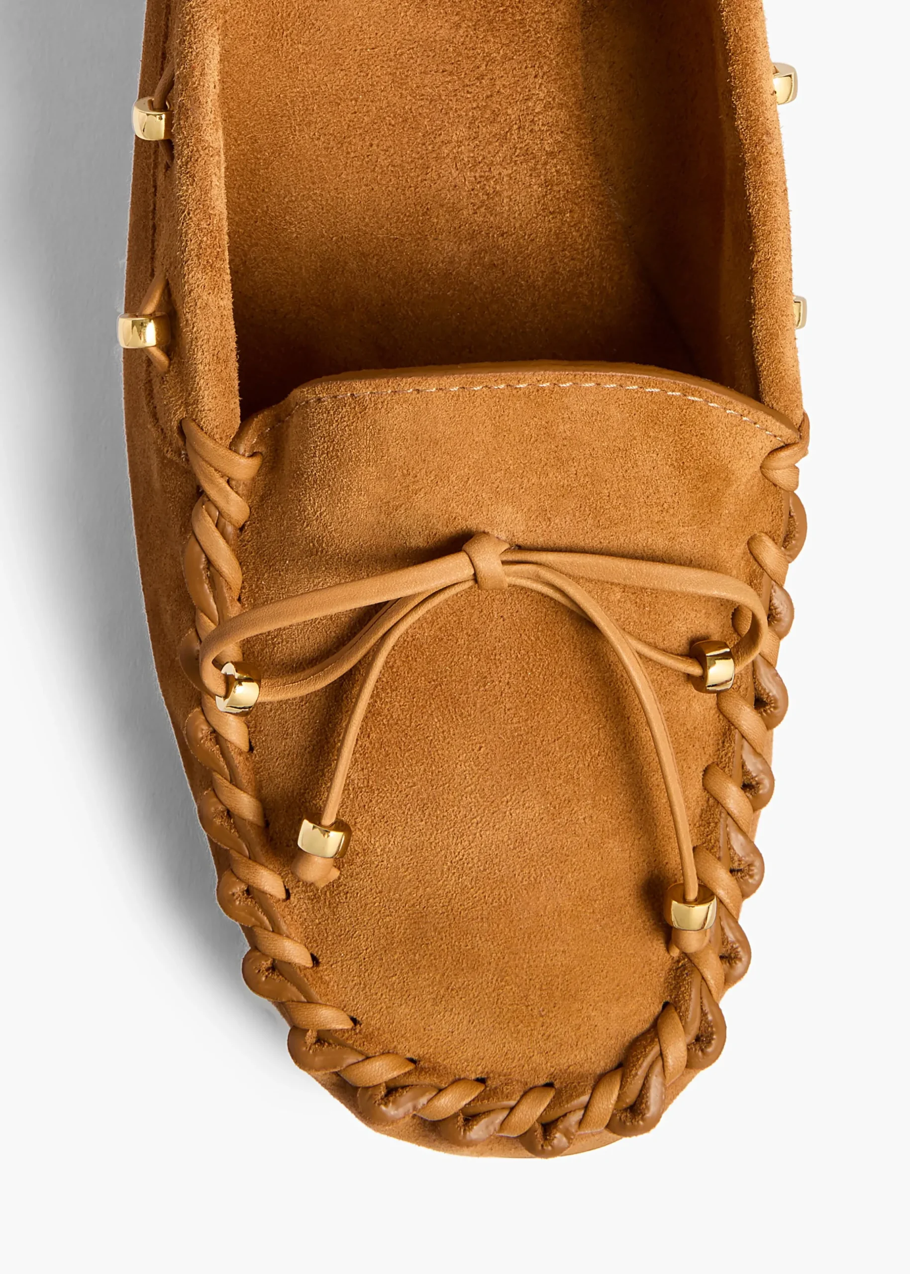 Milly Pump in Caramel Suede