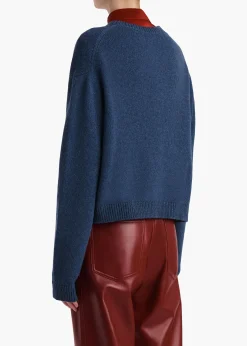 Milo Sweater in Indigo