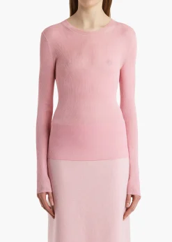 Mosi Top in Rosewater
