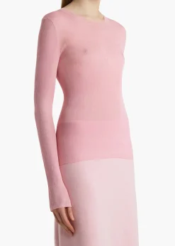 Mosi Top in Rosewater
