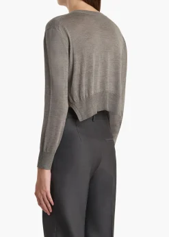Nadyne Cardigan in Sterling