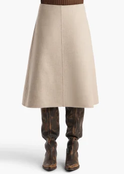 Nania Skirt in Oatmeal