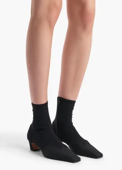 Nevada Stretch Low Boot in Black Nylon