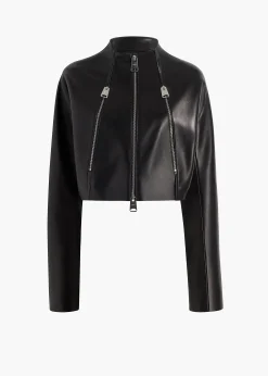 Niko Jacket in Black Leather