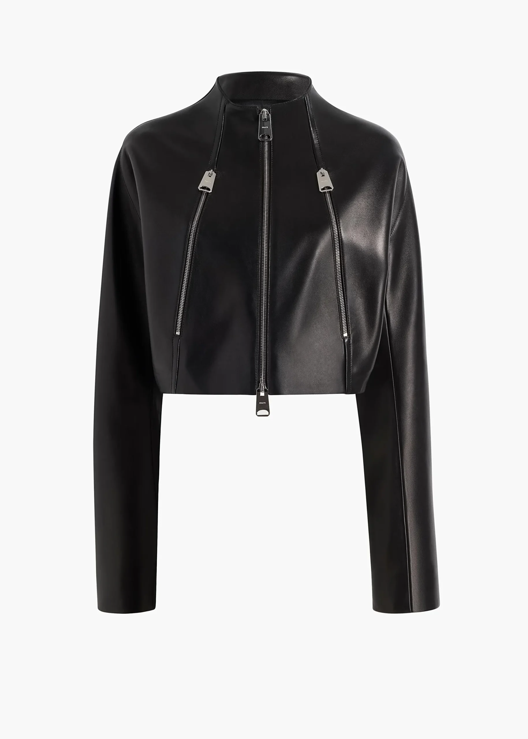 Niko Jacket in Black Leather