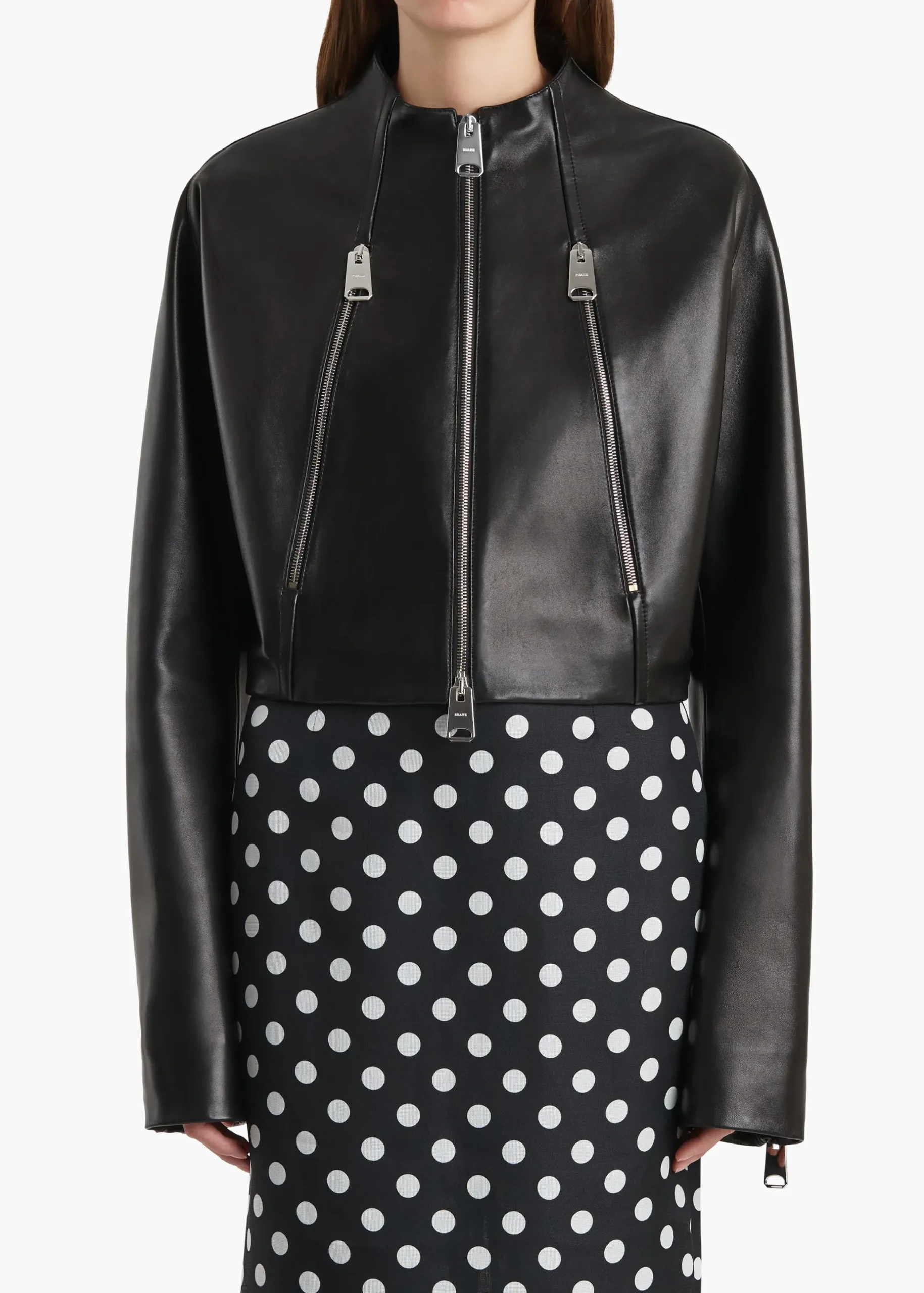 Niko Jacket in Black Leather
