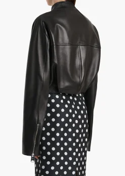 Niko Jacket in Black Leather