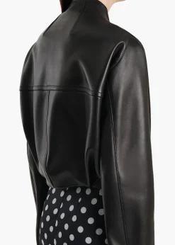 Niko Jacket in Black Leather