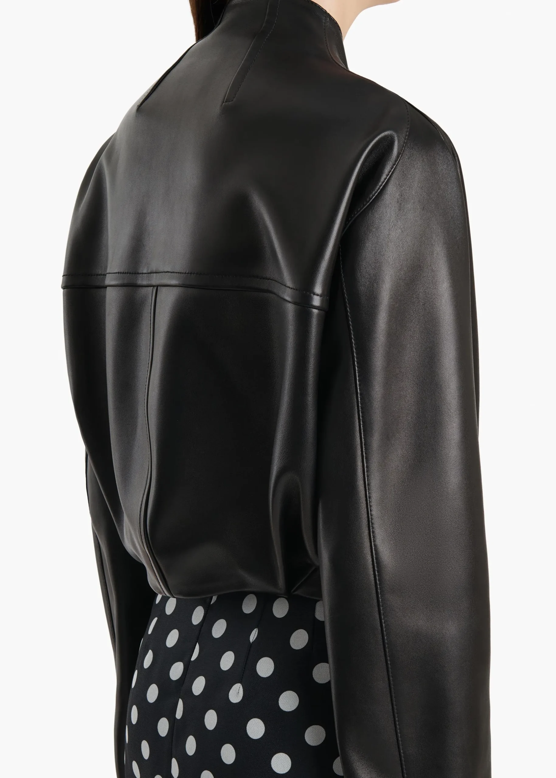 Niko Jacket in Black Leather