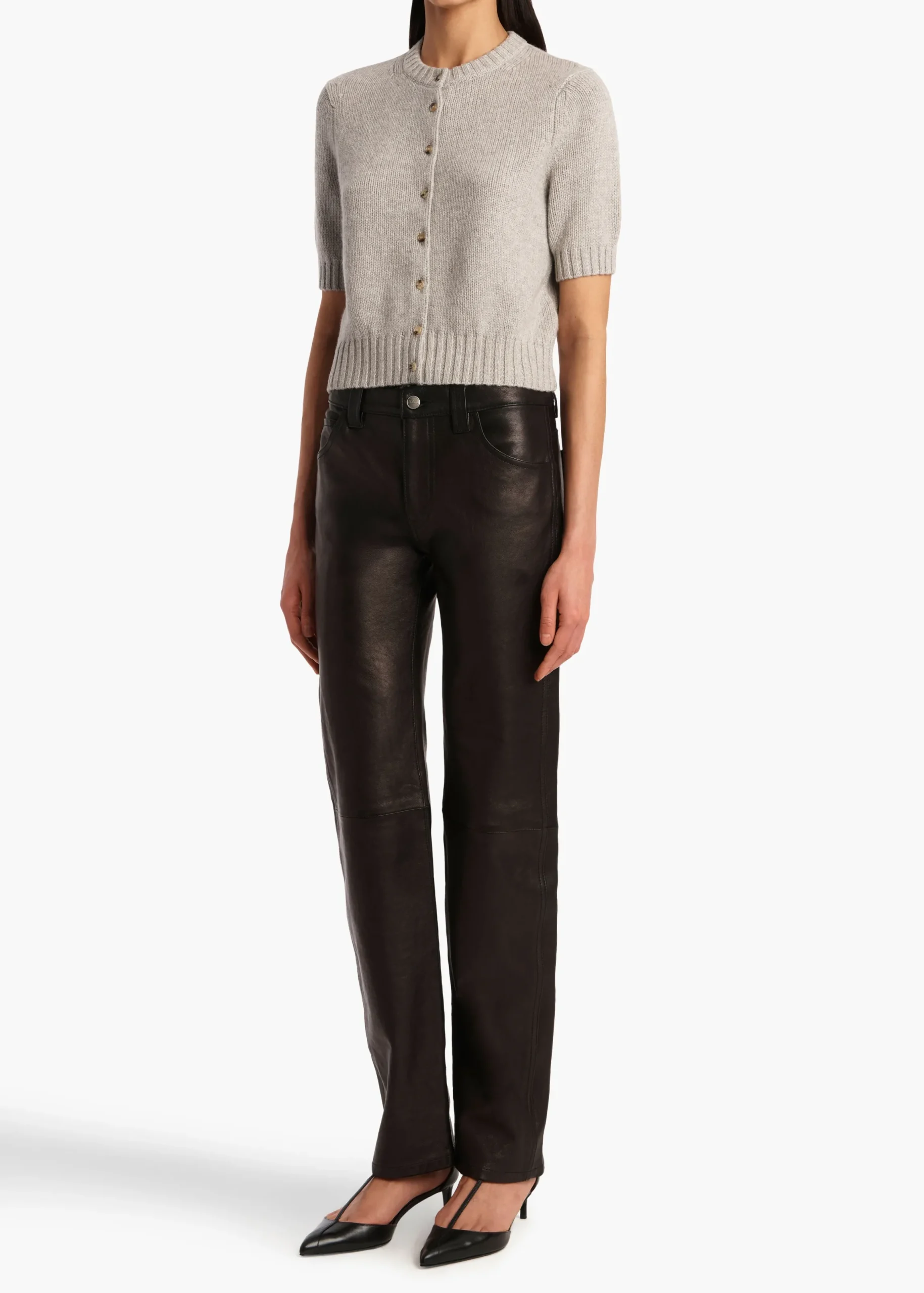 Nora Cardigan in Heather Grey