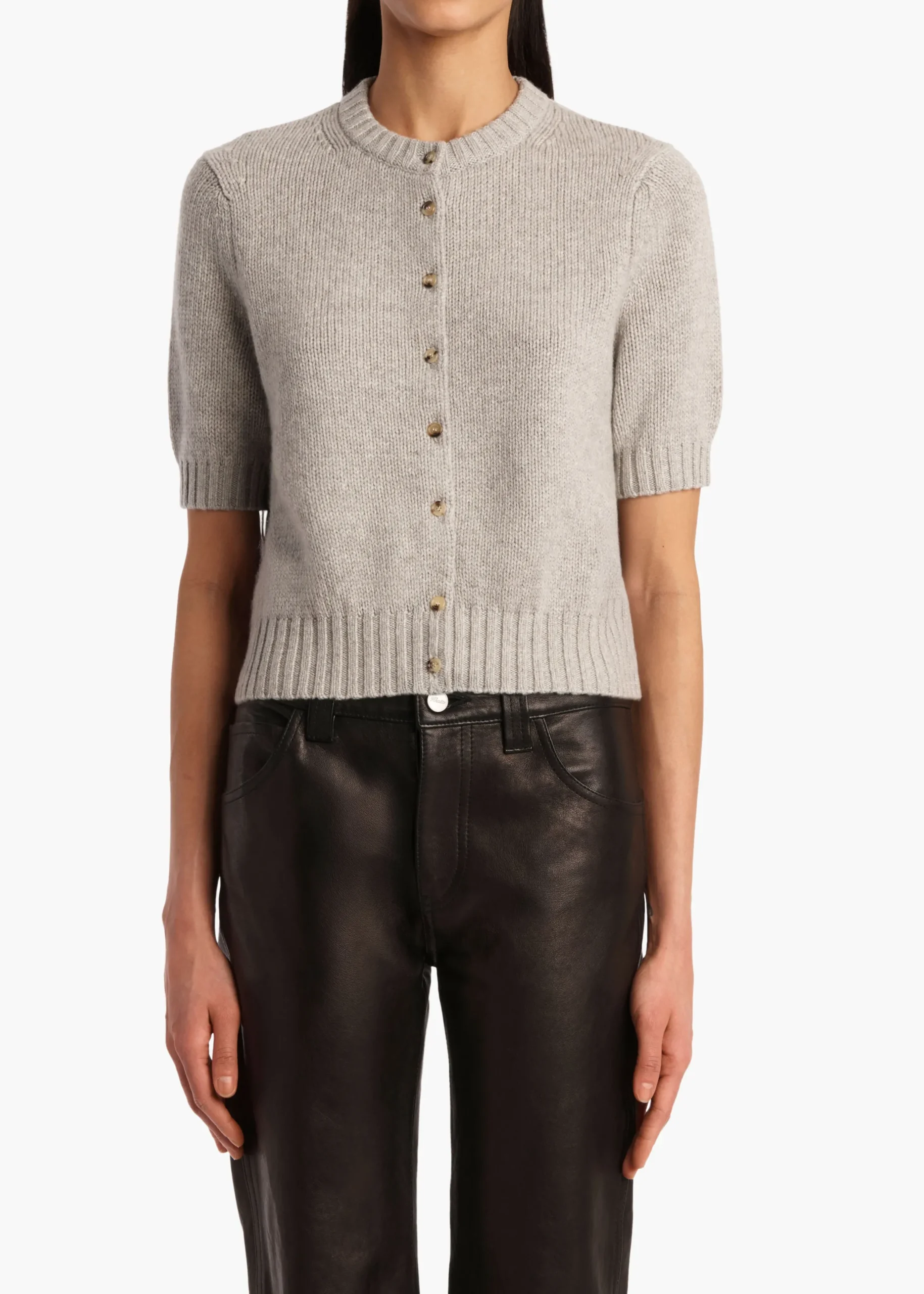 Nora Cardigan in Heather Grey