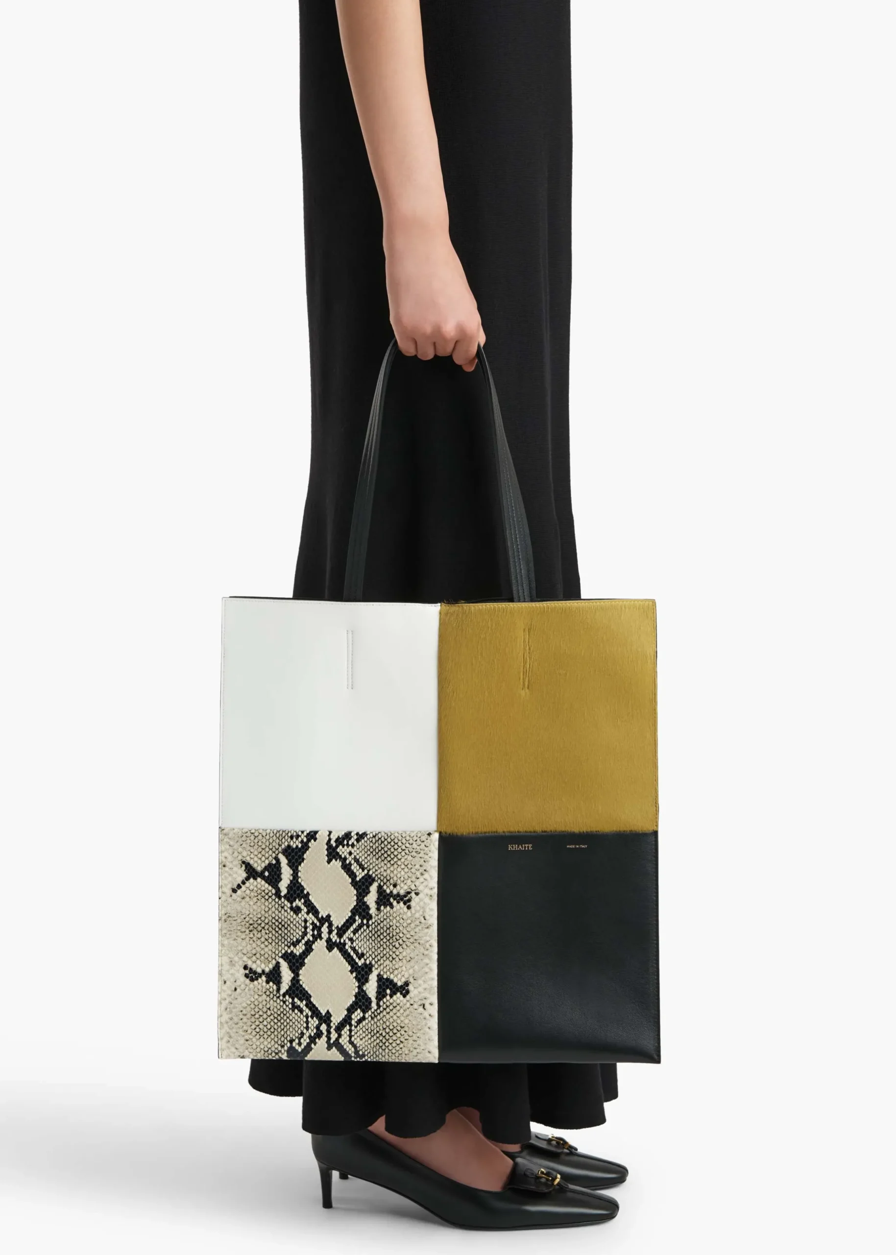 Piper Patchwork Tote in Fern Multi