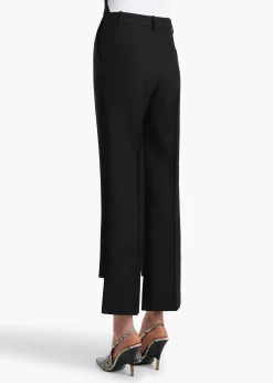 Rae Pant in Black Crepe