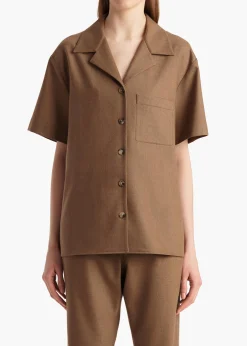 Riordan Top in Toffee