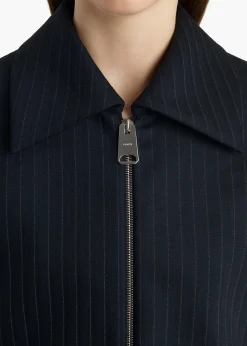 Robin Top in Navy and White Stripe