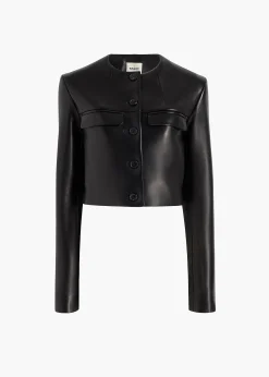 Roto Jacket in Black Leather
