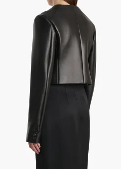 Roto Jacket in Black Leather