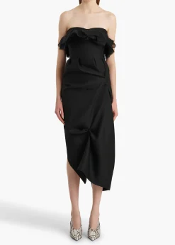 Salm Dress in Black