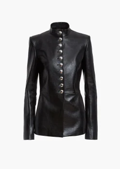 Samuel Jacket in Black Leather