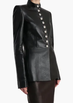 Samuel Jacket in Black Leather
