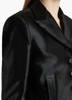 Saraphina Jacket in Chocolate Haircalf
