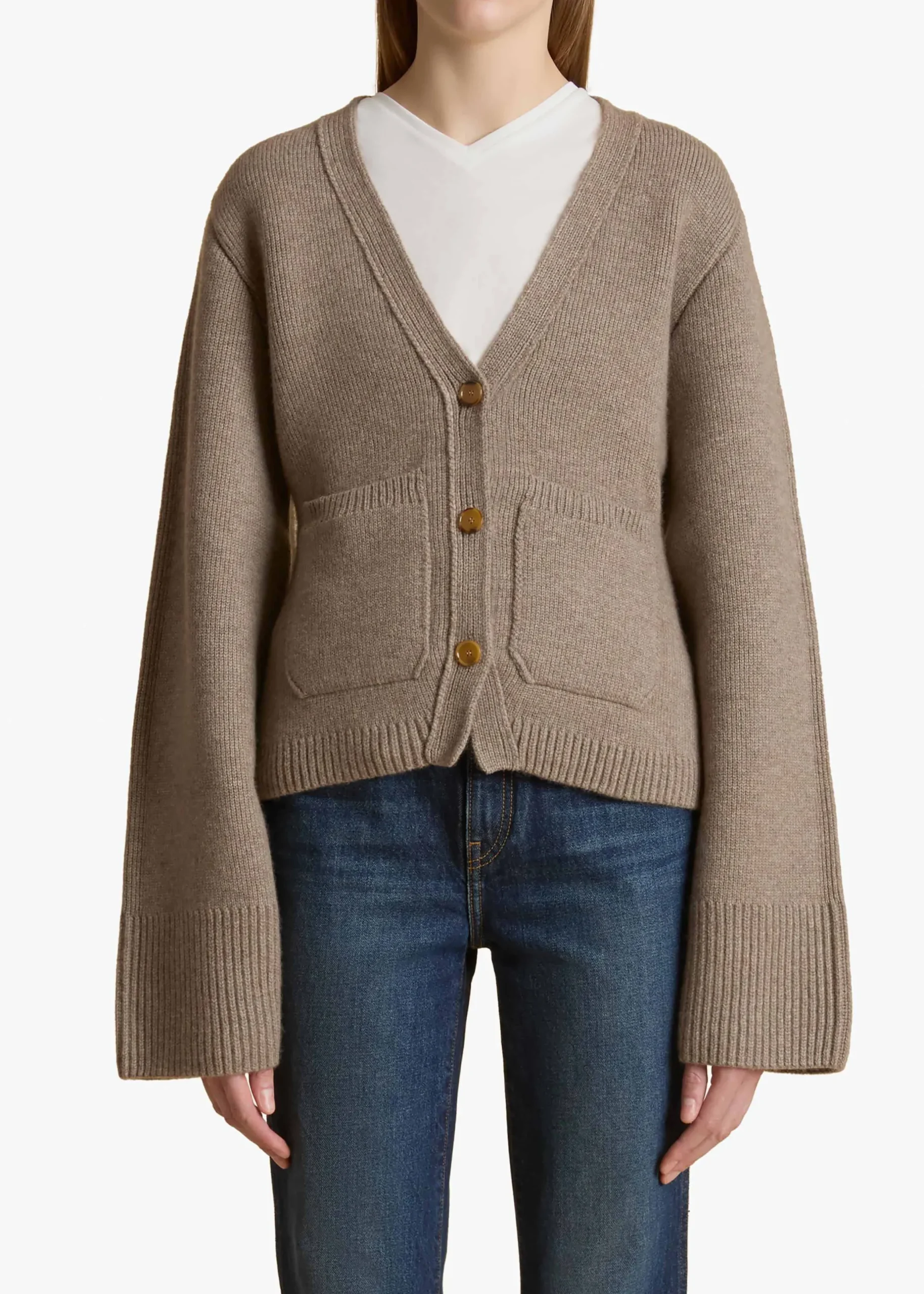 Scarlet Cardigan in Barley
