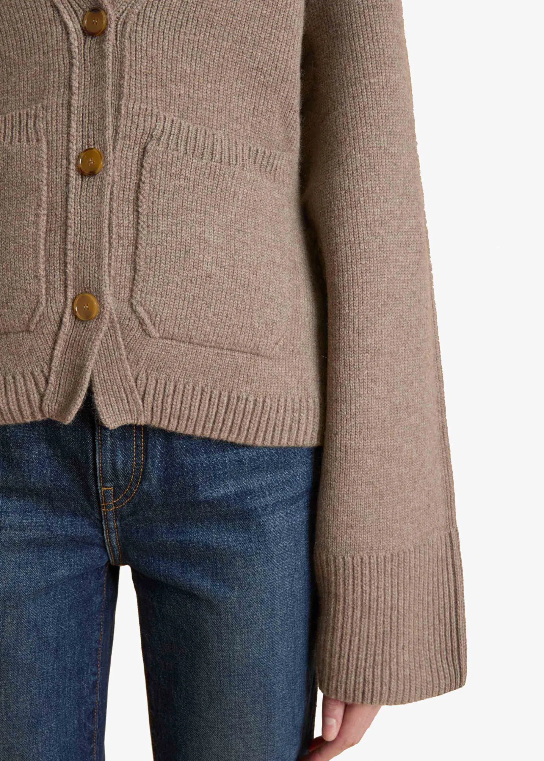 Scarlet Cardigan in Barley