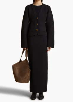 Scarlet Cardigan in Black