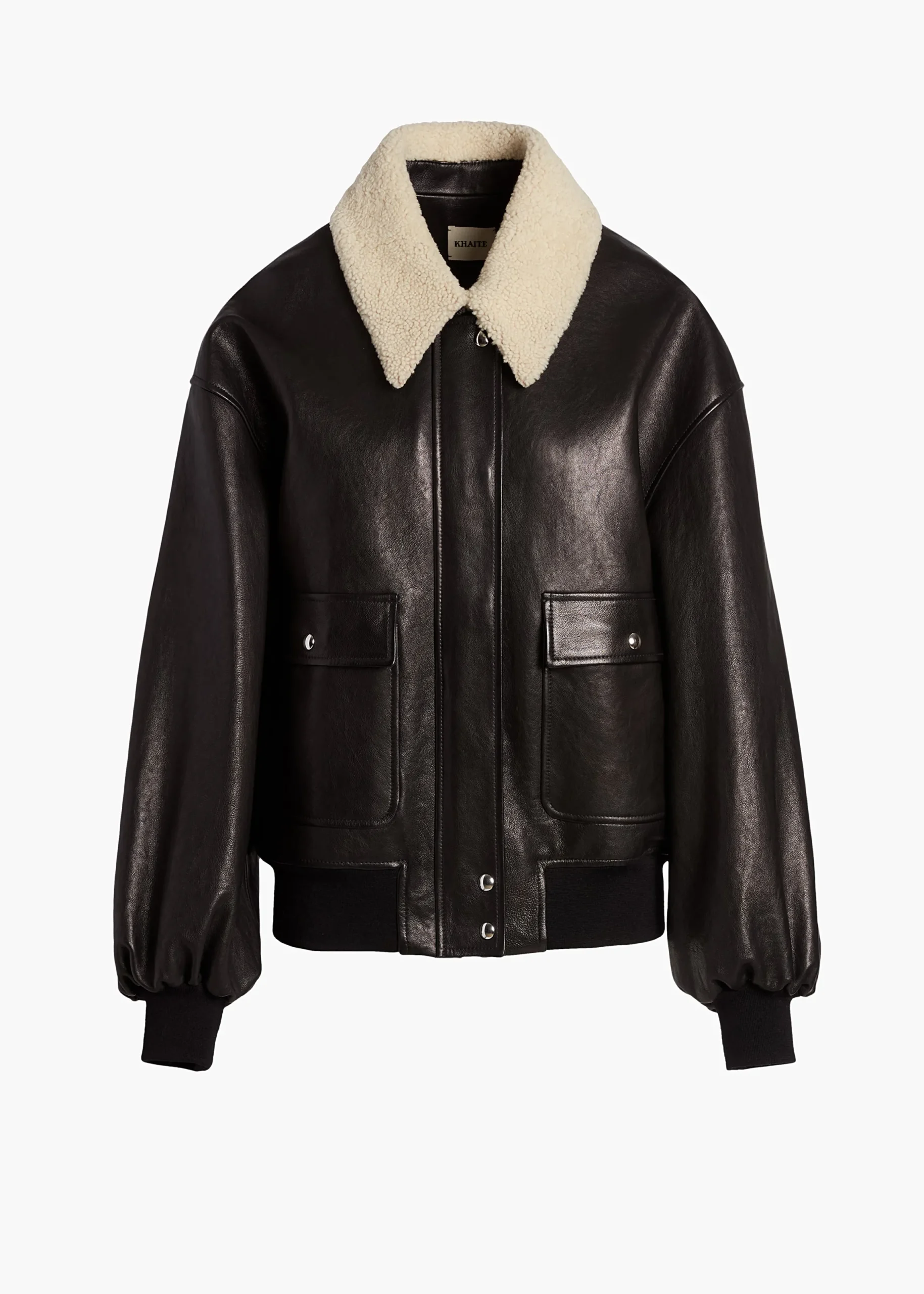 Shellar Jacket in Black Leather