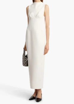 Shoshanna Dress in Chalk