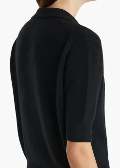 Shrunken Jo Sweater in Black