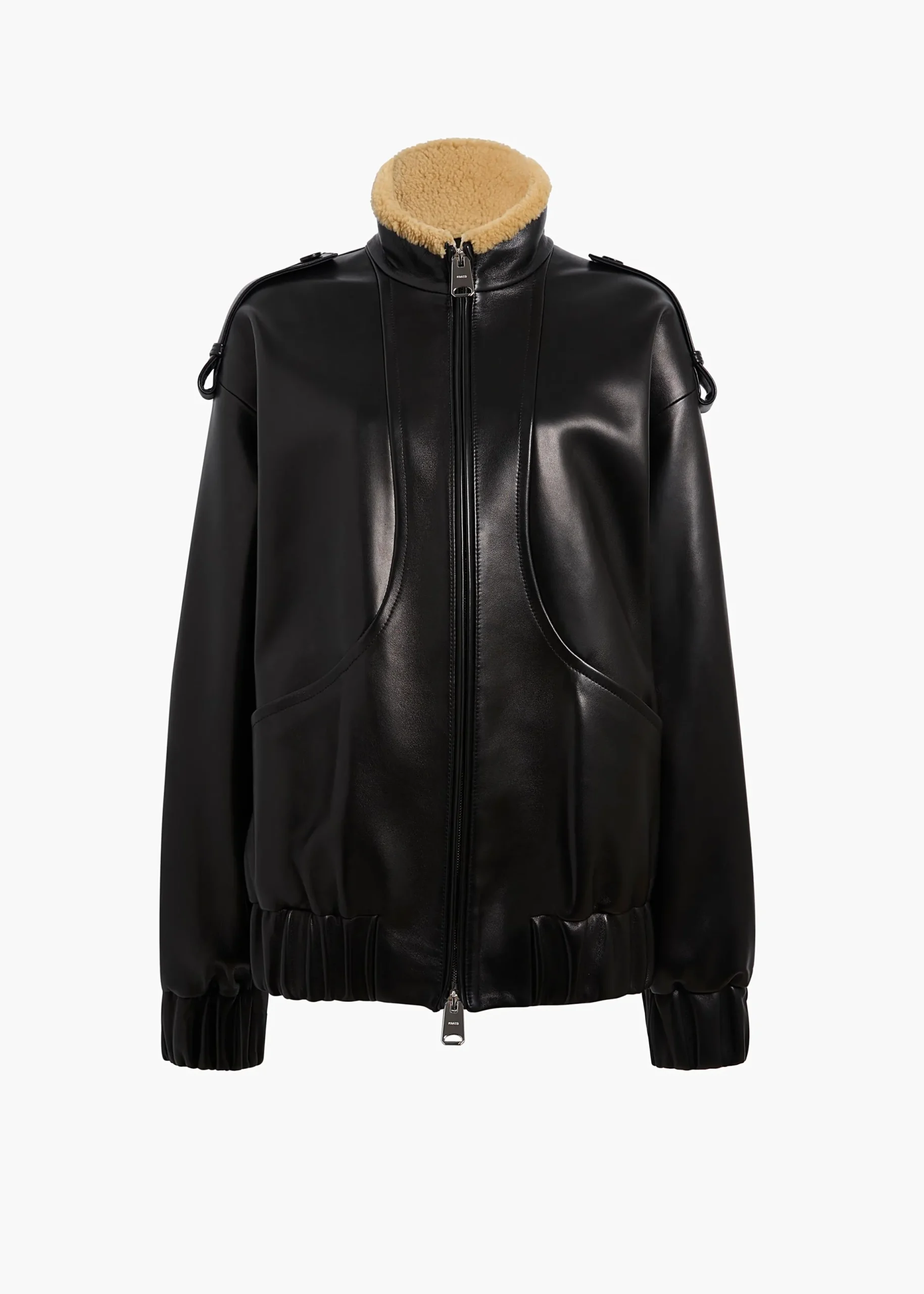 Sigi Jacket in Black Leather