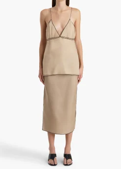 Syndi Skirt in Tea Stain