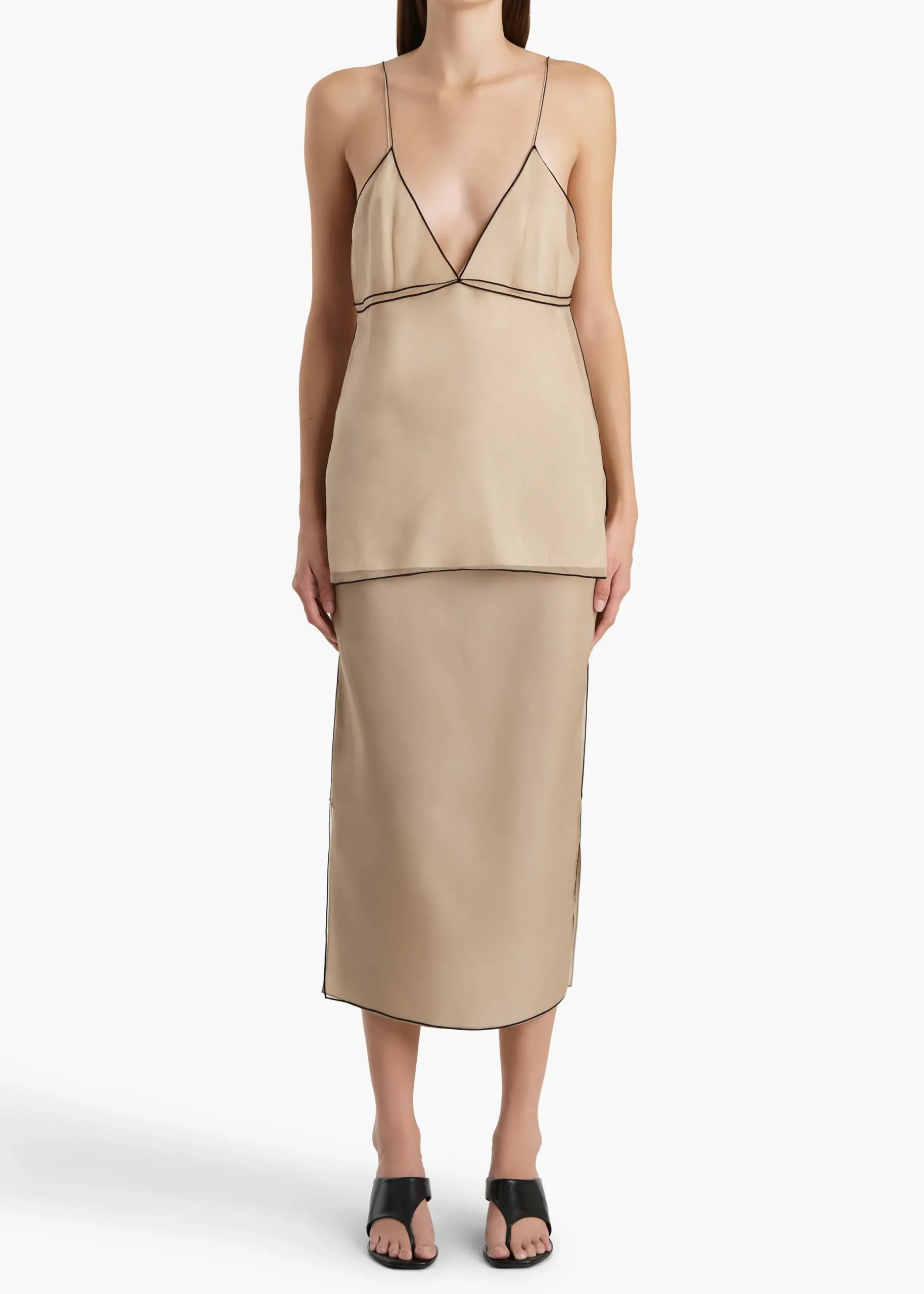 Syndi Skirt in Tea Stain