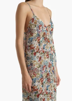 Taja Dress in Cream Multi