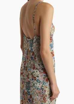 Taja Dress in Cream Multi