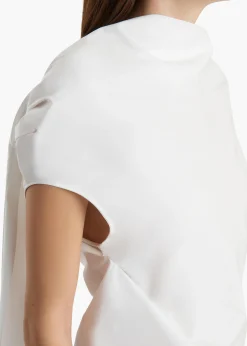 Tatia Dress in Chalk