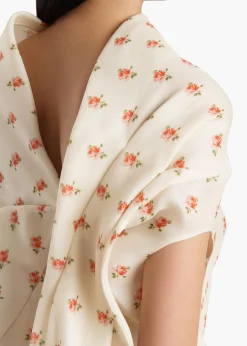 Tatia Dress in Ditsy Rose Print