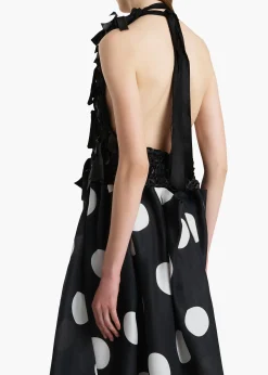 Tevis Top in Black Leather