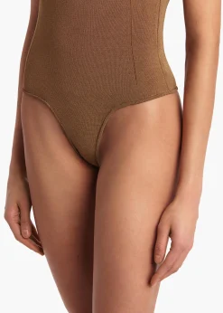 Toto Bodysuit in Carob