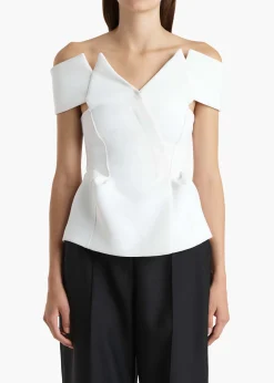Verone Top in Chalk