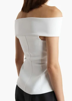 Verone Top in Chalk