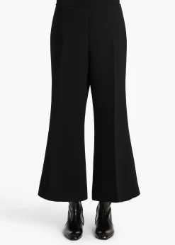 Walter Pant in Black Crepe
