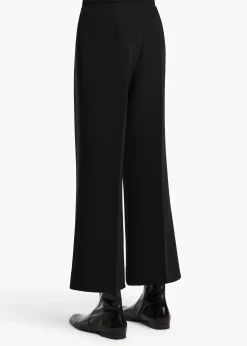 Walter Pant in Black Crepe