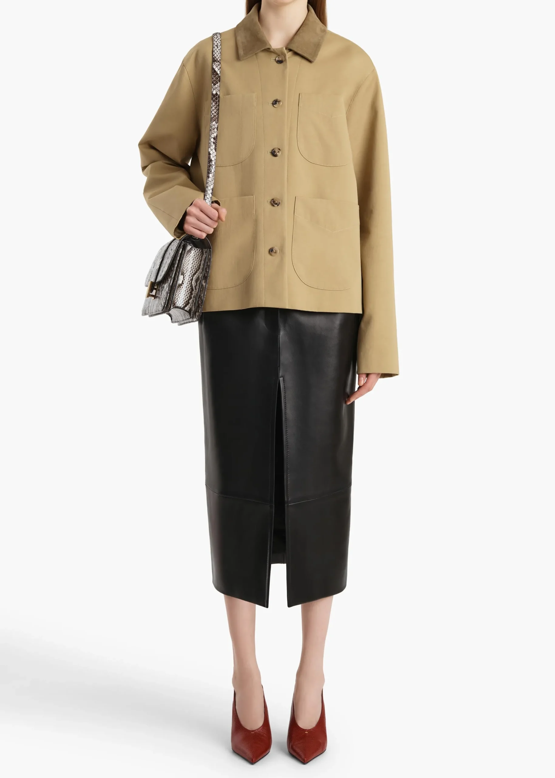 Wyatt Jacket in Wheat