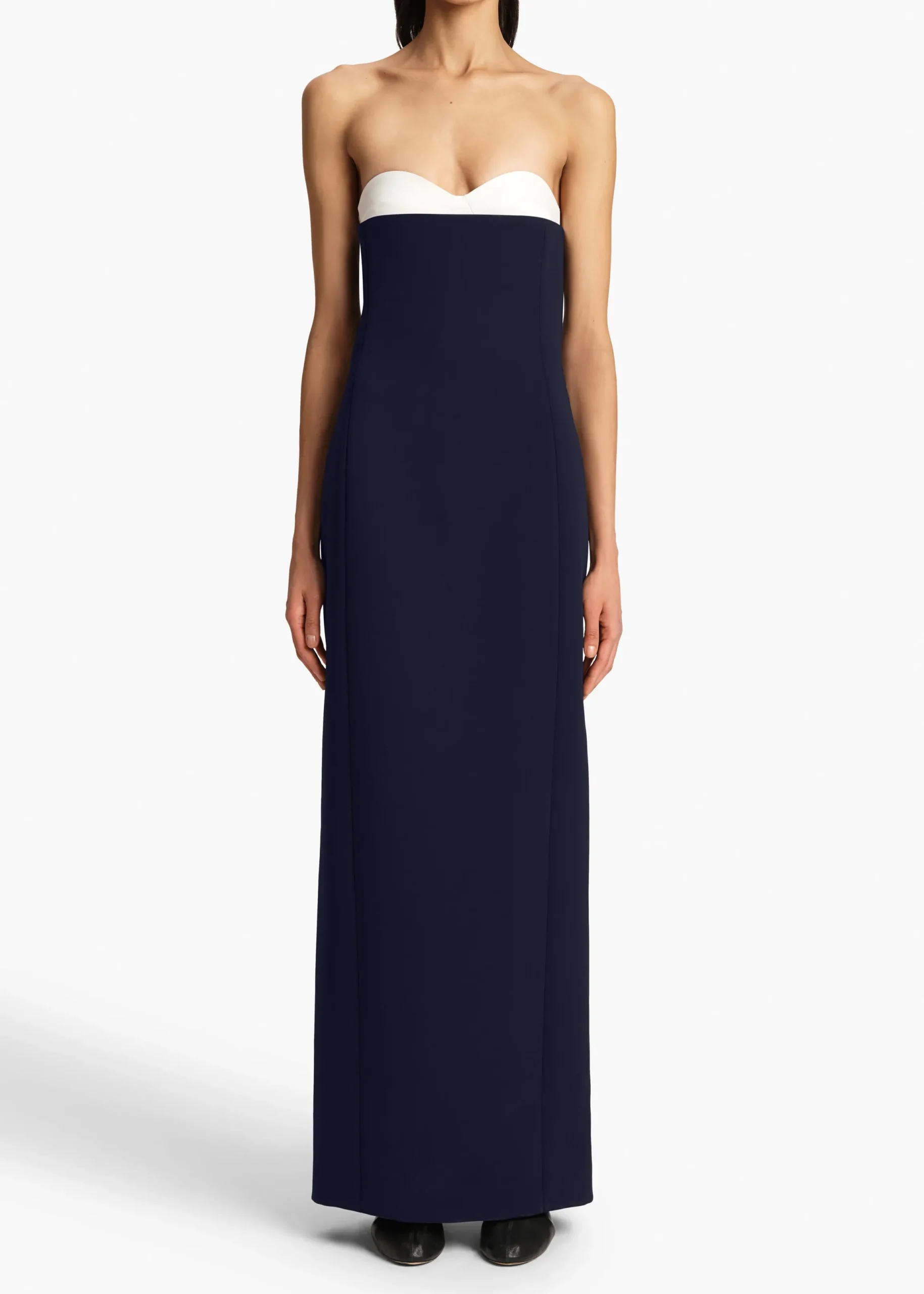 Yael Dress in Dark Navy