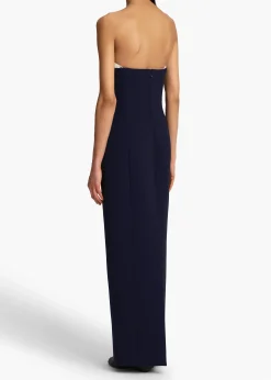 Yael Dress in Dark Navy