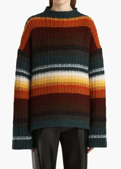 Yanis Sweater in Multicolor Stripe